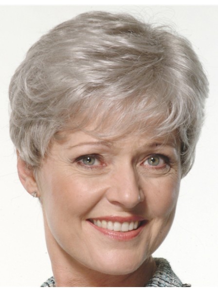 Grey Hair Wig For Ladies Over 50 Uk 