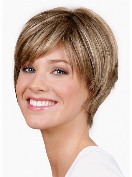 Simple Style Human Hair Wigs for Women