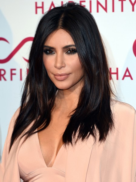Kim Kardashian Natural Straight Black Human Hair Wig