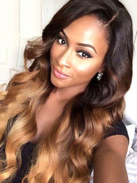 Malaysian Body Wave Hair Ombre 3 Tone one Bundles