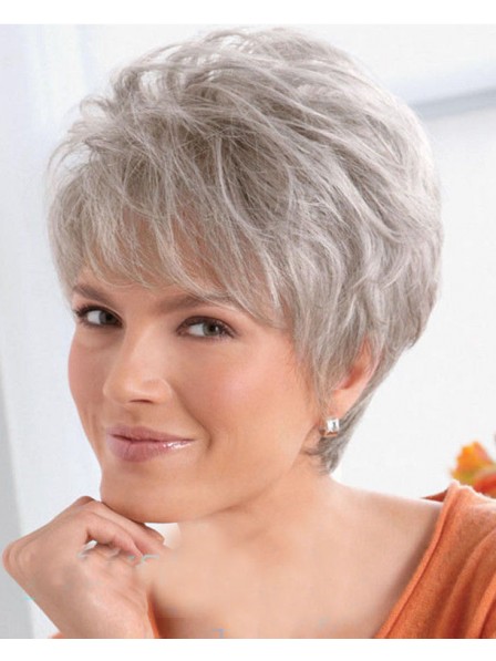 Women's Capless Layered Curly Synthetic Hair Wig