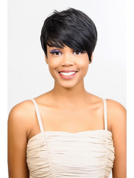Boycuts Straight Synthetic Wig For Women