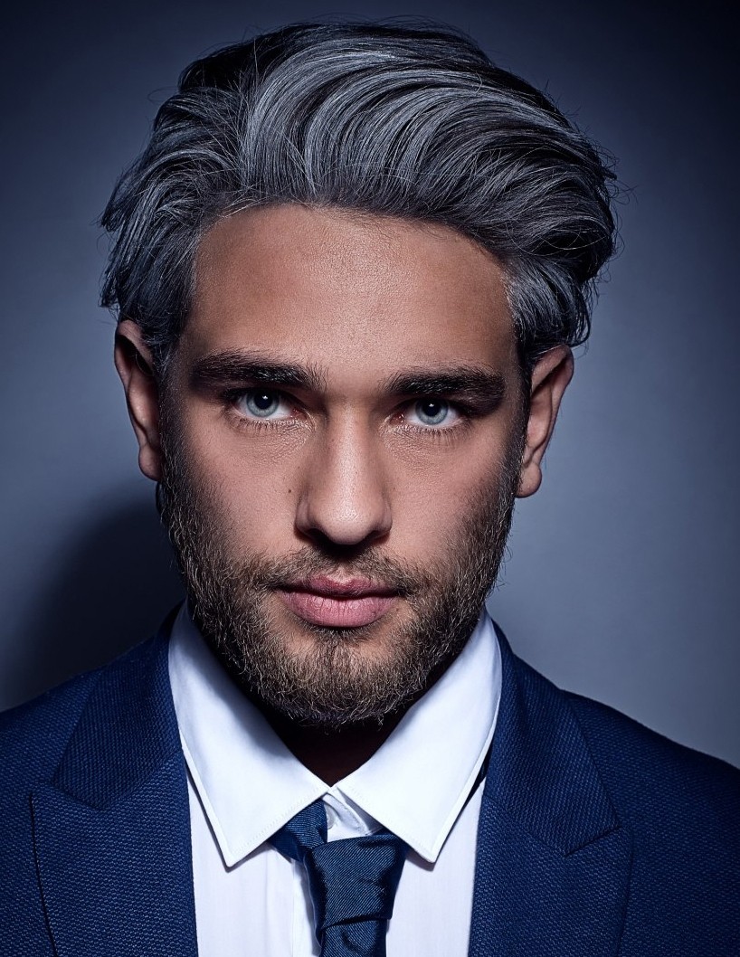 Charcoal Grey Gray Hair Dye Men Pin By Jacqueline Selecky On Hair Ideas ...