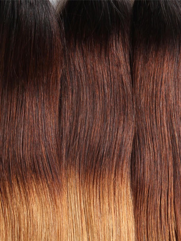 Brazilian Ombre Hair 1B/4/30 Color Straight Hair Bundles Human Hair