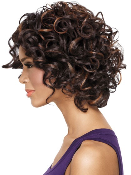 Synthetic Short Curly Women Wigs