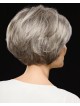 Chic Cropped Bob Wig With Feathered Layers And A Subtly Notched Nape