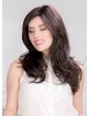 Dark Brown Long Remy Human Hair Capless Wig For Lady