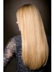Extra Long Straight Blonde Lace Front Mono Top Wig