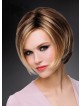 Chic Chin Length Blonde Bob Wig Without Bangs