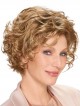 Lace Front Curly  Blonde Women Synthetic Wig