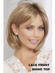 Lace Front Mono Top Blonde Middle Part Wig