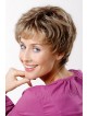Lace Front Mono Top Natural Look Short Cut Women Wig