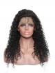 18 Inch 150% Density Deep Curly Lace Front Human Hair Wigs
