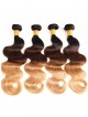 1B/4/27 Color Brazilian Ombre Hair Body Wave Virgin Hair With 360 Lace Frontal