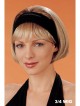 3/4 Wig Hairpieces Black Headband for Women(bangs not included)