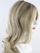 Blonde Long Layered Waves Lace Front Wig