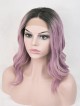 Coco Purple Body Synthetic Lace Front Wig