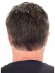 Curly Light Brown Hair Piece For Men