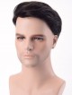 Fine Mono with PU Perimeter and Folded Lace Front Stock Hair System for Men