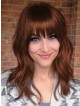 Full Lace Synthetic Celebrity Wigs With Bangs