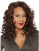 Generous Body wavy lace front mono top hairstyle brown wigs