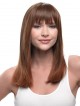 Heat-Friendly Synthetic Hair Clip in Bangs
