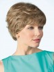 HD Full Lace Short Blonde Wigs With Bangs