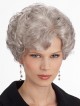 Wavy Grey Wigs for Elderly Ladies