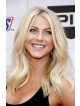 Julianne Hough Blonde Medium Wavy Lace Front Synthetic Hair Wig