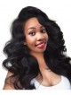 Lace Front Human Hair Wigs For Women Natural Black Color Brazilian Body Wave Wigs with baby hair