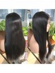 Lace Front Human Hair Wigs Natural Black For Women Straight Brazilian Remy Hair Lace Wigs Pre Plucked With Baby Hair