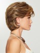 Layered Cut Short Women Synthetic Wig with Side Bang