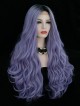 Lilac Fume Light Purple Lace Front Wig