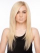Long Blonde Remy Human Hair Lace Front Wig