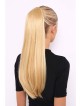 Long Straight Synthetic Hair Blonde Ponytail