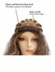 Long Synthetic Hair 3/4 Cap Fall Wigs