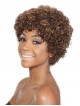 Lustrous women's capless hairstyle synthetic wigs
