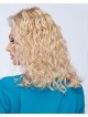 Luxury Loose waves shoulder length blonde wig