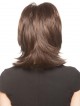 Mid-Length Lareyerd Shag Cut Women Brown Wig