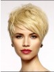 Nice Lace Front Pixie Real Hair Straight Wigs