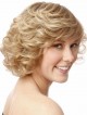 Short Wavy Layered Synthetic Wig With Bangs