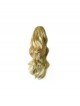14" Wavy Blonde Heat Friendly Synthetic Hair Claw Clip Ponytails