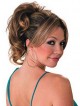 Wavy Brown Heat Friendly Synthetic Hair Claw Clip Ponytails