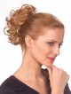 3.5" Wavy Blonde Heat Friendly Synthetic Hair Scrunchie Hair Wraps