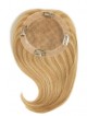 10" Straight Blonde 100% Human Hair Mono Hair Pieces