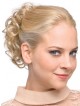 4" Blonde Heat Friendly Synthetic Hair Claw Clip Hair Wraps