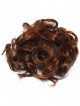 4" Black Heat Friendly Synthetic Hair Elastic Net Hair Wraps