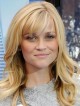 Reese Witherspoon Long Human Hair Wig with Bangs