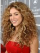 Shakira Long Curly Blonde Lace Front 100% Brazilian Hair Wig