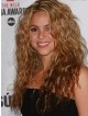 Shakira's Long Curly Lace Front Hair Wig